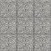 NextWall Peel &amp; Stick Faux Embossed Tile Metallic Silver &amp; Charcoal Wallpaper thumbnail image 1 of 3