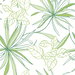 NextWall Peel & Stick Spider Plants Green Wallpaper