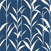 NextWall Peel &amp; Stick Bamboo Leaves Navy Blue Wallpaper thumbnail image 1 of 5