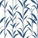 NextWall Peel &amp; Stick Bamboo Leaves Navy Blue &amp; White Wallpaper thumbnail image 1 of 5