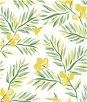 NextWall Peel & Stick Lemon Branch Lemon & Sage Wallpaper