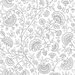 NextWall Peel & Stick Paisley Trail Slate Gray Wallpaper