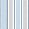 NextWall Peel & Stick Linen Cut Stripe Bluebird & Carrara Wallpaper - Image 1