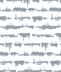 NextWall Peel & Stick Lifeline Cove Gray Wallpaper