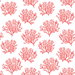 NextWall Peel & Stick Coastal Coral Reef Vermillion Wallpaper