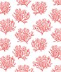 NextWall Peel & Stick Coastal Coral Reef Vermillion Wallpaper