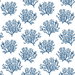 NextWall Peel & Stick Coastal Coral Reef Marine Blue Wallpaper
