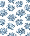 NextWall Peel & Stick Coastal Coral Reef Marine Blue Wallpaper