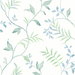 NextWall Peel & Stick Watercolor Leaf Trail Sea Glass Wallpaper