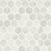NextWall Peel & Stick Inlay Hexagon Cream Neutral Wallpaper