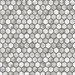 NextWall Peel & Stick Marble Hexagon Carrara & Wrought Iron Wallpaper