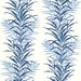 NextWall Peel & Stick Leaf Stripe Carolina Blue Wallpaper