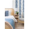 NextWall Peel & Stick Leaf Stripe Carolina Blue Wallpaper - Image 2