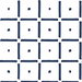 NextWall Peel & Stick Check & Spot Navy Blue Wallpaper