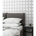 NextWall Peel &amp; Stick Check &amp; Spot Argos Grey Wallpaper thumbnail image 3 of 5