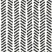 NextWall Peel & Stick Mod Chevron Black Wallpaper