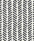 NextWall Peel & Stick Mod Chevron Black Wallpaper