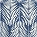 NextWall Peel &amp; Stick Palm Silhouette Coastal Blue Wallpaper thumbnail image 1 of 5