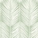 NextWall Peel & Stick Palm Silhouette Pastel Green Wallpaper
