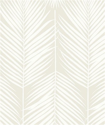 NextWall Peel & Stick Palm Silhouette Sea Salt Wallpaper