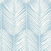 NextWall Peel & Stick Palm Silhouette Hampton Blue Wallpaper
