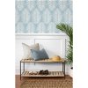 NextWall Peel & Stick Palm Silhouette Hampton Blue Wallpaper - Image 3
