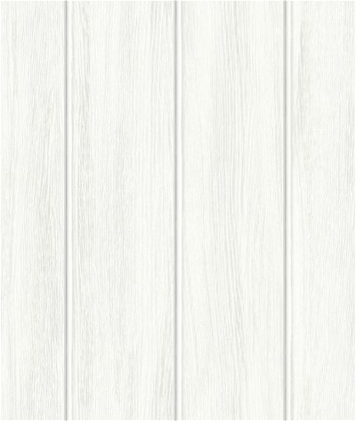 NextWall Peel & Stick Wood Panel Alabaster Wallpaper
