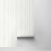 NextWall Peel &amp; Stick Wood Panel Alabaster Wallpaper thumbnail image 2 of 4