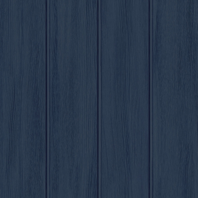 NextWall Peel &amp; Stick Wood Panel Naval Blue Wallpaper image 1 of 4