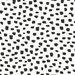 NextWall Peel & Stick Speckled Dot Black & White Wallpaper