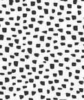 NextWall Peel & Stick Speckled Dot Black & White Wallpaper