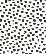 NextWall Peel & Stick Speckled Dot Black & White Wallpaper