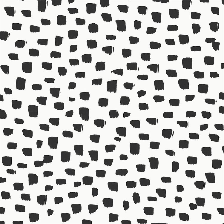 NextWall Peel & Stick Speckled Dot Black & White Wallpaper