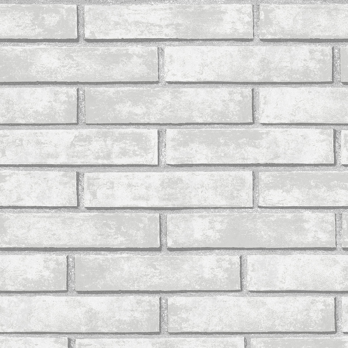 NextWall Peel &amp; Stick Monarch Brick Calcutta Grey Wallpaper image 1 of 5