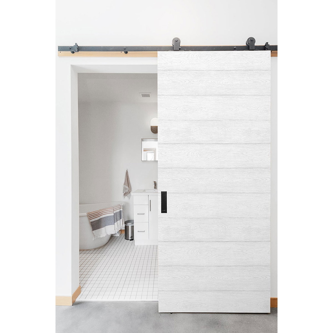 NextWall Peel &amp; Stick Woodgrain Grey Tint Wallpaper image 5 of 5