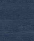 NextWall Peel & Stick Woodgrain Navy Blue Wallpaper