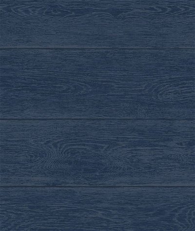 NextWall Peel & Stick Woodgrain Navy Blue Wallpaper