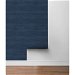 NextWall Peel &amp; Stick Woodgrain Navy Blue Wallpaper thumbnail image 5 of 5