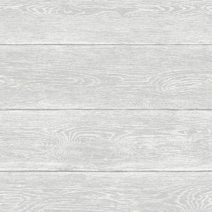 NextWall Peel &amp; Stick Woodgrain Harbor Grey Wallpaper image 1 of 5