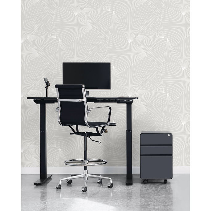 NextWall Peel &amp; Stick Ray Geo Granite Dust Wallpaper image 4 of 5
