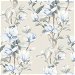 NextWall Peel &amp; Stick Magnolia Trail Linen &amp; French Blue Wallpaper thumbnail image 1 of 4