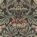 NextWall Peel &amp; Stick Acanthus Floral Charcoal &amp; Rosewood Wallpaper thumbnail image 1 of 4