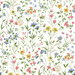 NextWall Peel & Stick Wildflowers Multicolored Wallpaper