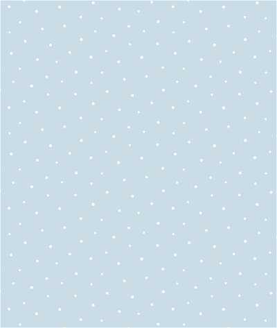 NextWall Peel & Stick Polka Dots Baby Blue Wallpaper