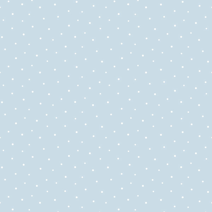 NextWall Peel &amp; Stick Polka Dots Baby Blue Wallpaper image 1 of 4