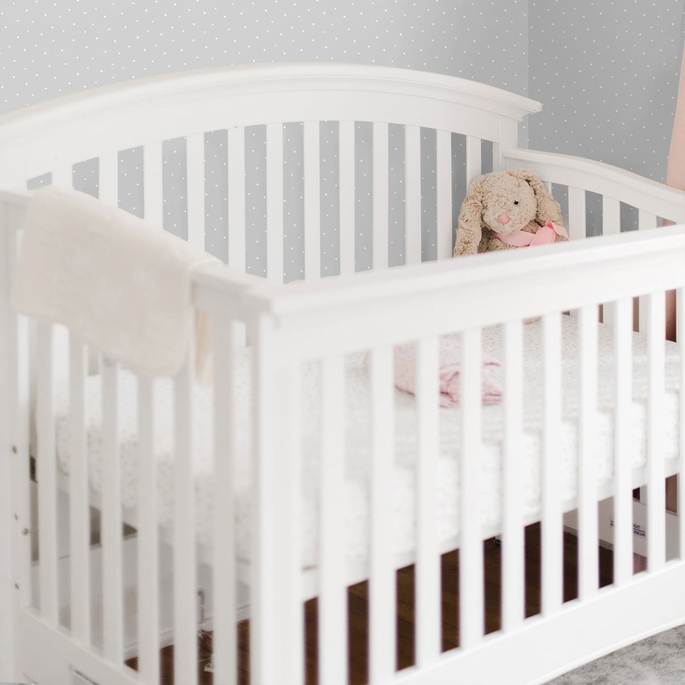 NextWall Peel &amp; Stick Polka Dots Daydream Grey Wallpaper image 3 of 4