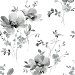 NextWall Peel &amp; Stick Watercolor Windflower Inkwell &amp; Heather Wallpaper thumbnail image 1 of 4