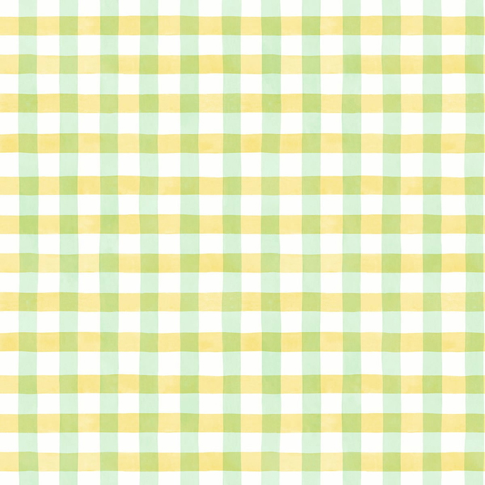 NextWall Peel &amp; Stick Spring Plaid Lemon Lime Wallpaper image 1 of 4