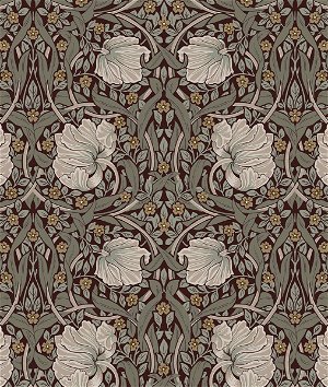NextWall Peel & Stick Primrose Floral Auburn & Eucalyptus Wallpaper