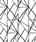 NextWall Peel & Stick Quartz Geo Black & White Wallpaper